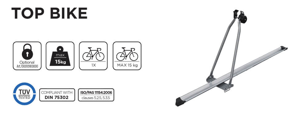 Suport bicicleta Menabo Suport bicicleta pe bare Menabo Top Bike
