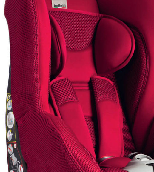 Bellelli Tiziano ISOFIX universal child car seat, Black-Grey, Group 1 (9-18 kg) Bellelli Tiziano ISOFIX child car seat