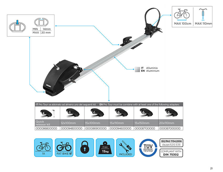 Suport biciclete pe haion