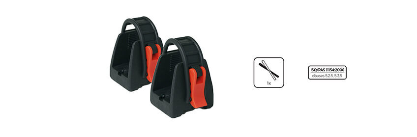 Suport ski schi Menabo Ski Rack cu prindere pe bare transversale