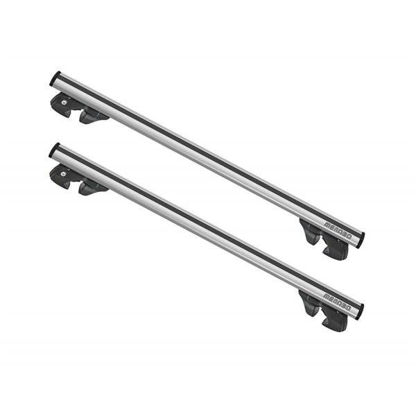 Bare transversale Menabo Jackson Silver pentru Mercedes C Station Wagon (S203) 2000-2007