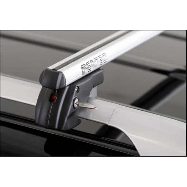 Bare transversale Menabo Sherman Silver pentru BMW Serie 3 (E36) Touring 1994-1999 - 3 | YEO