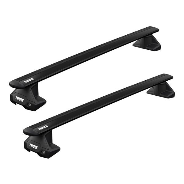 Bare transversale Thule Evo Clamp Black pentru Audi A1 (GB) Citycarver, 5 usi, model 2019+