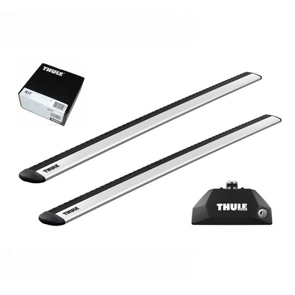 Bare transversale Thule Evo Flush Silver pentru Audi A3 (8VA) Sportback 2013+ - 2 | YEO