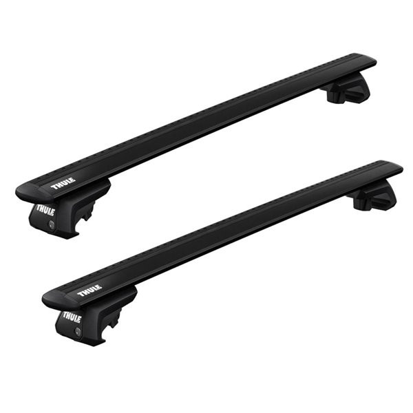 Bare transversale Thule Evo Raised Black pentru BMW X3 (E83) 2004-2010