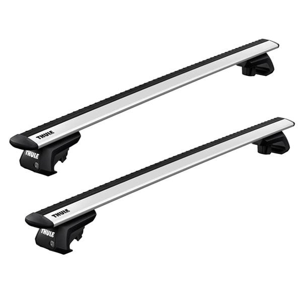 Bare transversale Thule Evo Raised Silver pentru Audi 80 (B4) Avant 1991-1995 - 1 | YEO