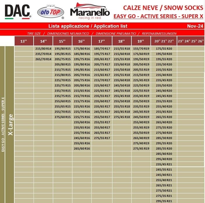 Lanturi auto textile, huse antiderapante 215/70 R17, DAC Active Series 3D, omologate, XL - 2 | YEO