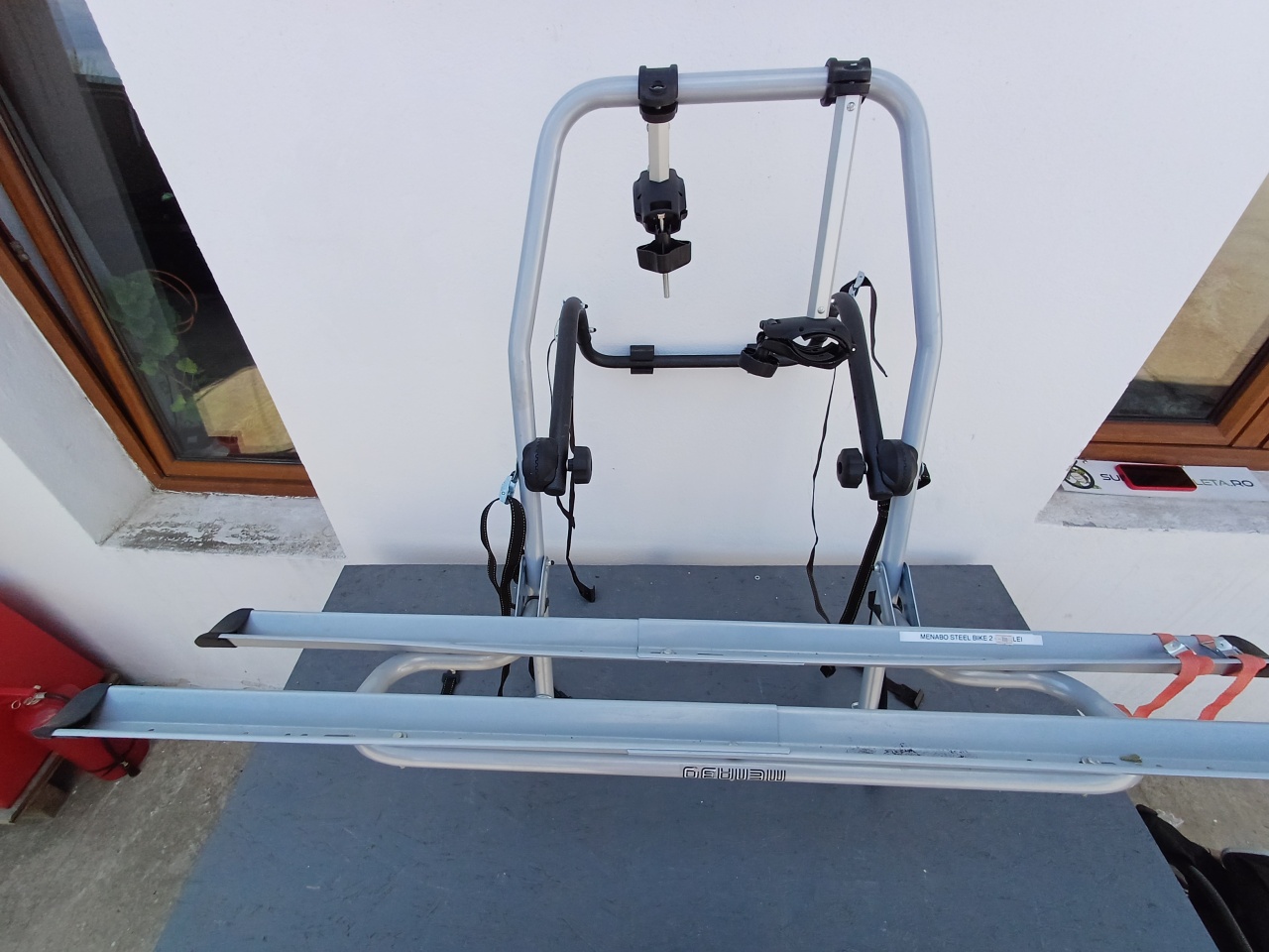 Suport biciclete Menabo Steel Bike 2 pentru 2 biciclete cu prindere pe haion/portbagaj - 1 | YEO