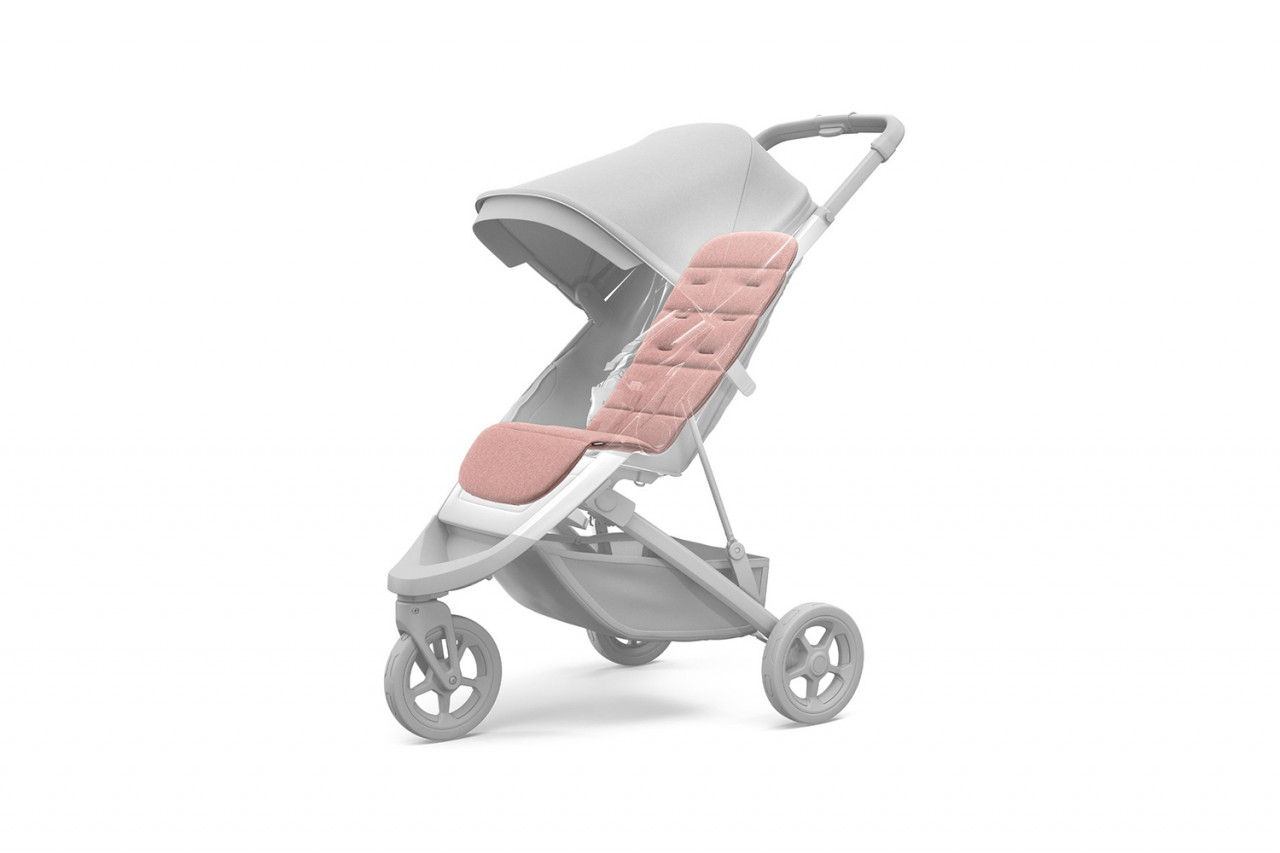 Accesoriu Thule Seat Liner - captuseala pentru scaun carucior Thule Sleek si Thule Spring - Misty Rose - 1 | YEO