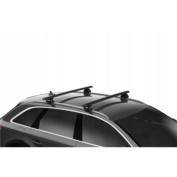 Bare transversale Thule Evo Flush Black pentru Audi A4 (B8/8K) Avant 2007-2015 - 2 | YEO