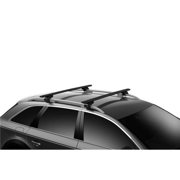 Bare transversale Thule Evo Raised Black pentru Alfa Romeo 159 Sportwagon 2006-2013 - 2 | YEO