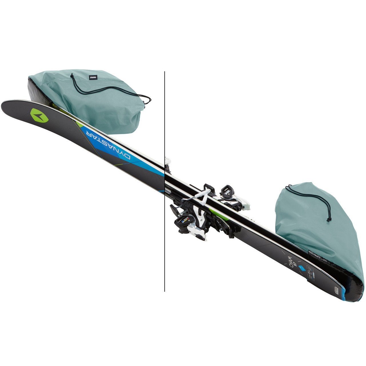 Geanta schi Thule RoundTrip Double Ski Roller 175cm Dark Slate (model 2020) - 2 | YEO