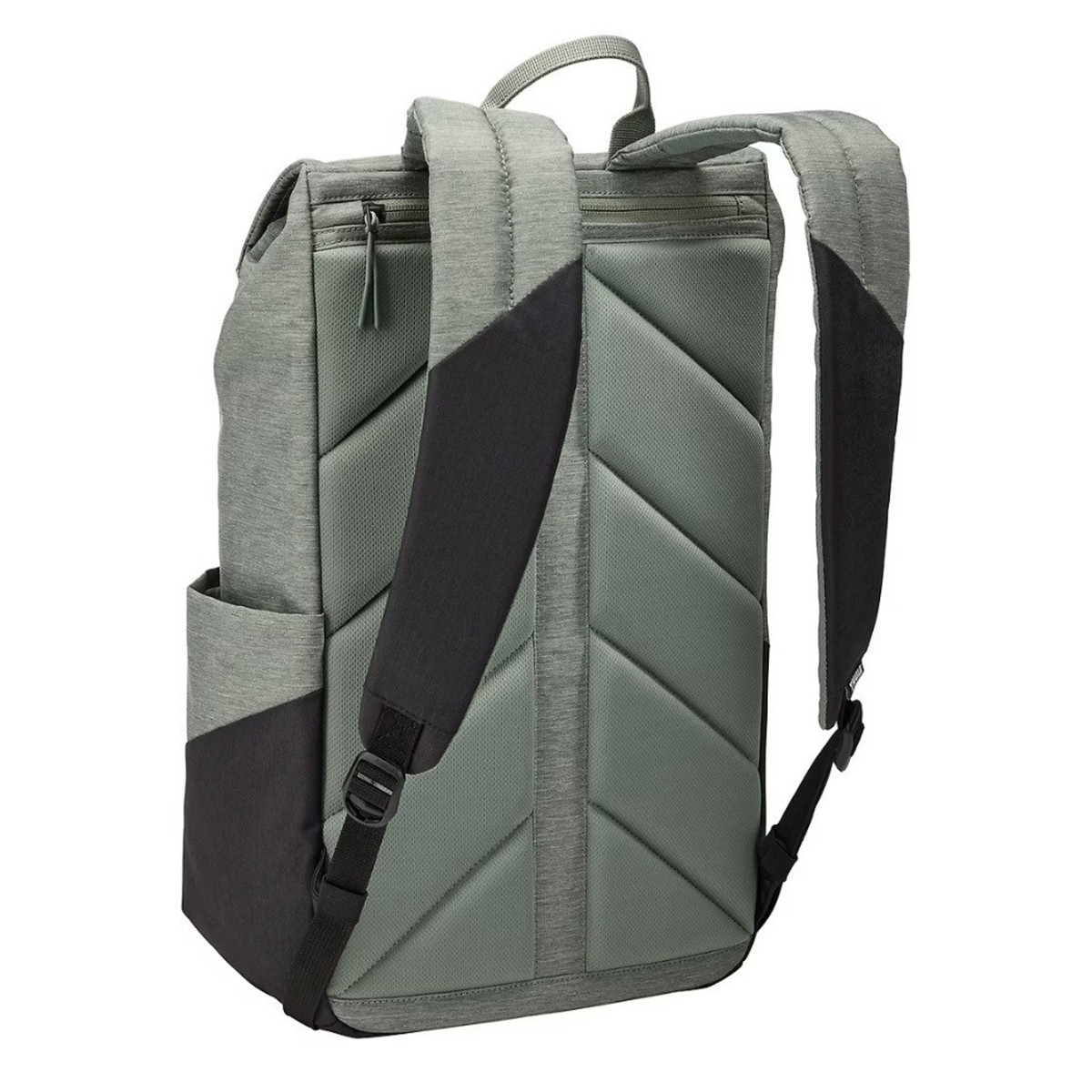 Rucsac urban cu compartiment laptop, Thule, Lithos, 16L, Verde masliniu - 2 | YEO