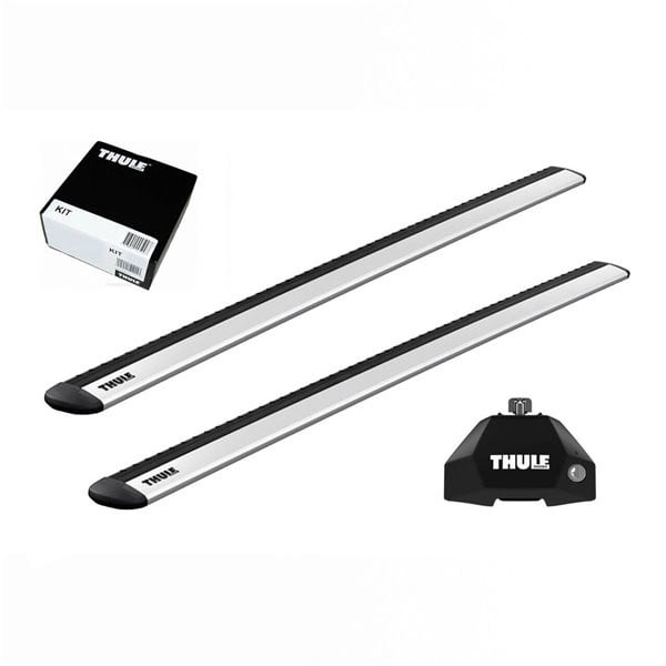 Bare transversale Thule Evo Clamp Silver pentru BMW Serie 1 (F40), 5 usi, model 2019+ - 2 | YEO