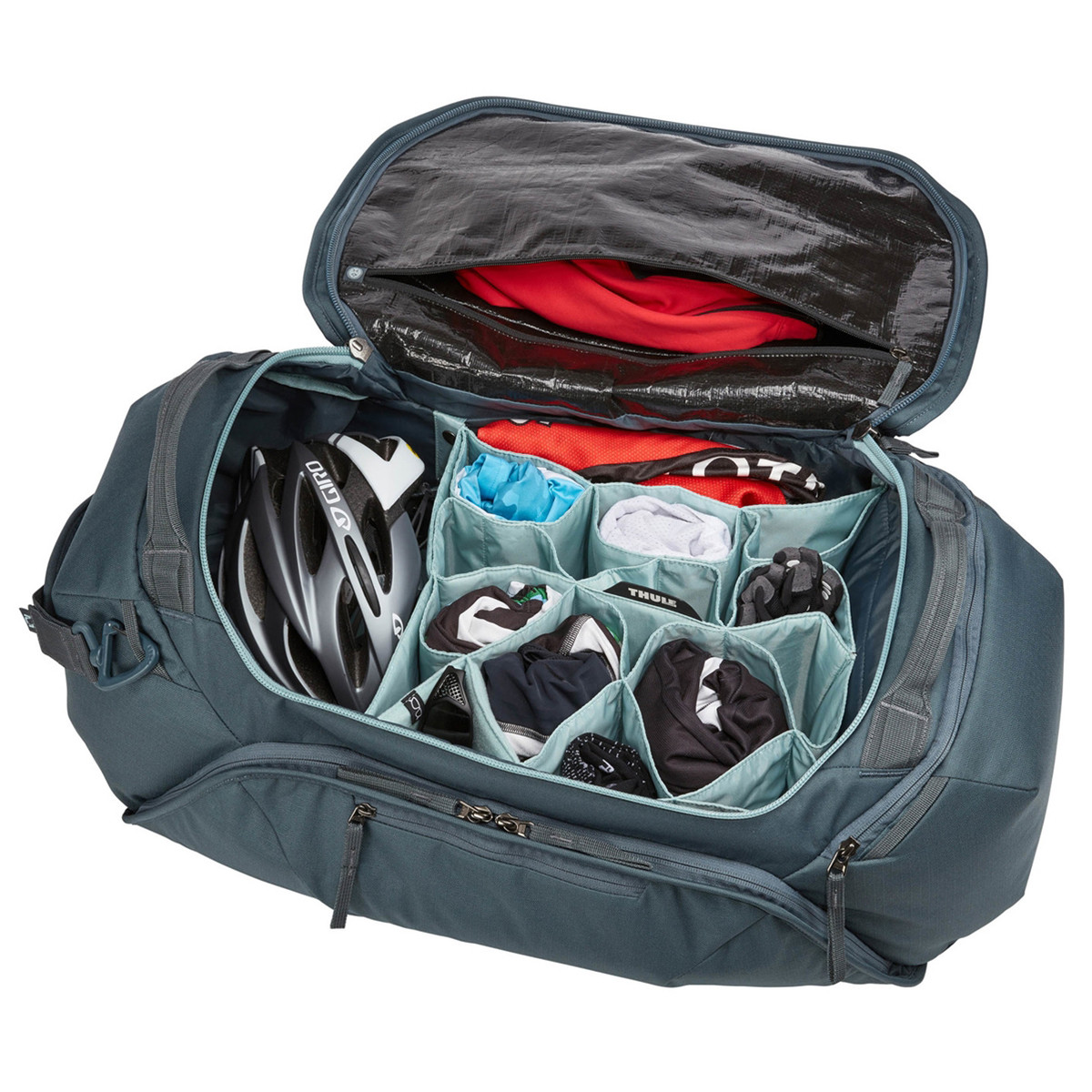 Geanta pentru ciclisti, Thule, RoundTrip Bike Duffel, 55L, Dark Slate - 3 | YEO