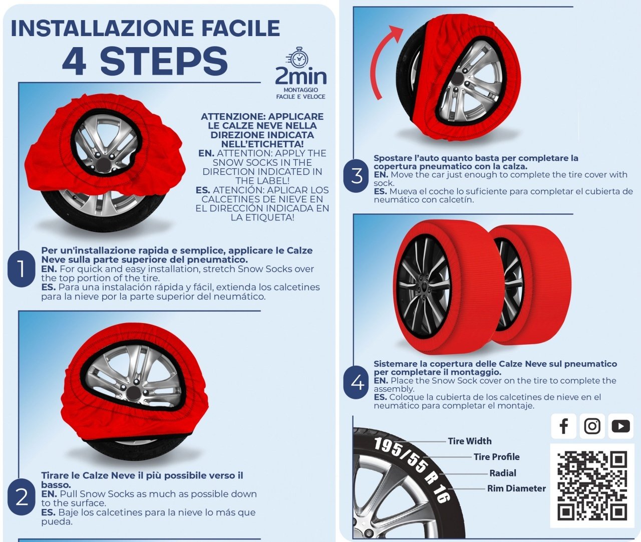 Lanturi auto textile, huse antiderapante 165/55 R14, DAC Active Series 3D, omologate, XS