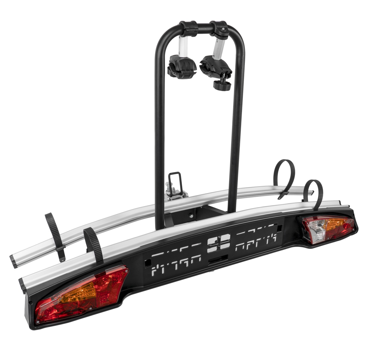 Suport biciclete Menabo Merak Tilting pentru 2 biciclete cu prindere pe carligul de remorcare