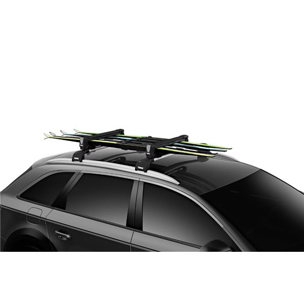 Suport ski/snowboard Thule SnowPack Black 7324 pe bare transversale, 4 schi, 2 snowboard - 3 | YEO