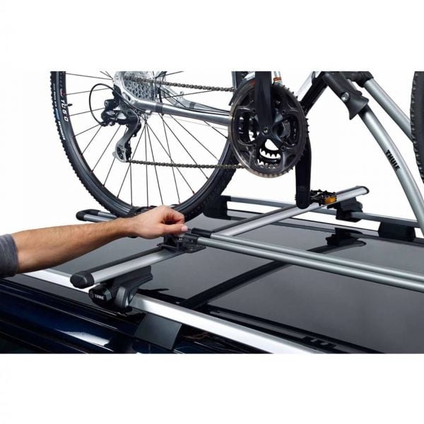 Pachet 2 buc suporturi biciclete Thule FreeRide 532 cu prindere pe bare transversale - 1 | YEO