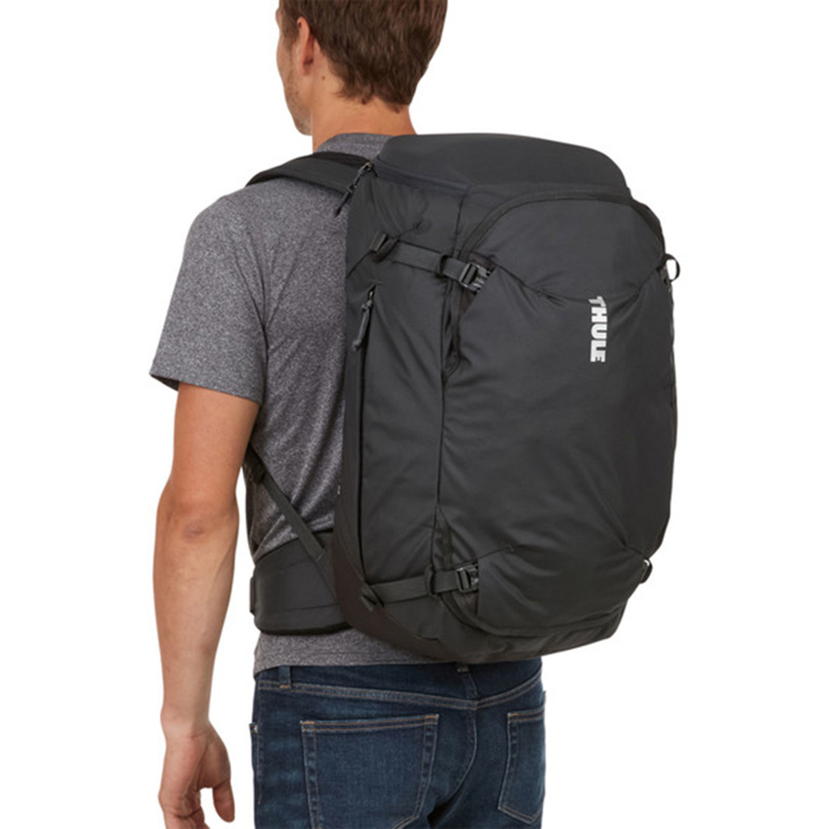 Rucsac tehnic Thule Landmark, 40L, Obsidian - 3 | YEO