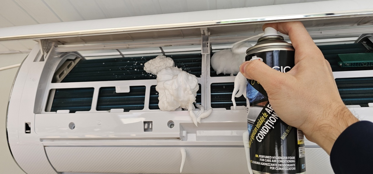 Spuma activa spray pentru igienizat si curatat aer conditionat Ototop, 400ml - 2 | YEO