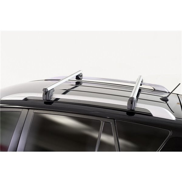 Bare transversale Menabo Sherman Silver pentru Honda Jazz / Fit (GR) Crosstar 2020+ - 2 | YEO