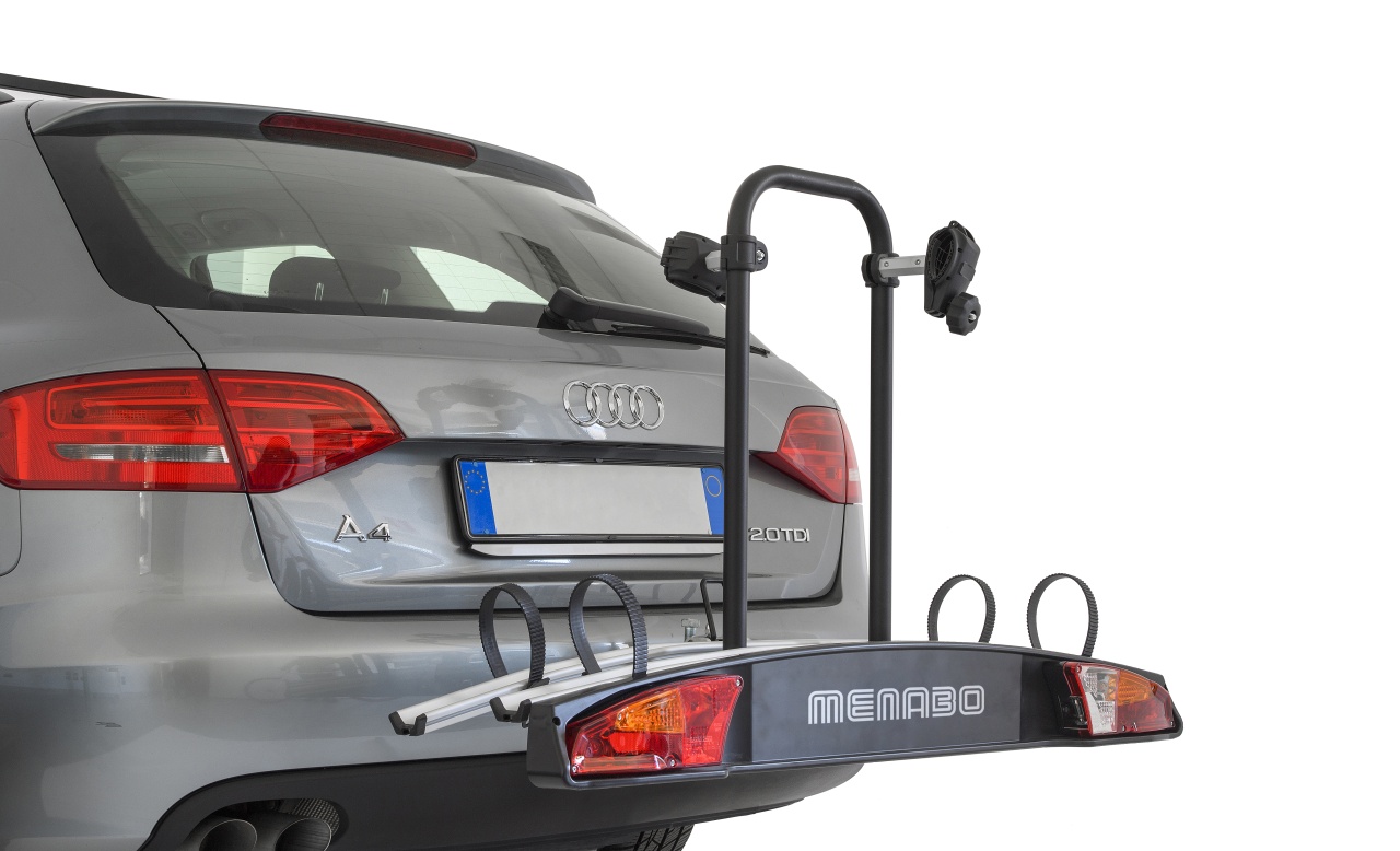 Suport biciclete Menabo Merak Tilting pentru 2 biciclete cu prindere pe carligul de remorcare - 2 | YEO
