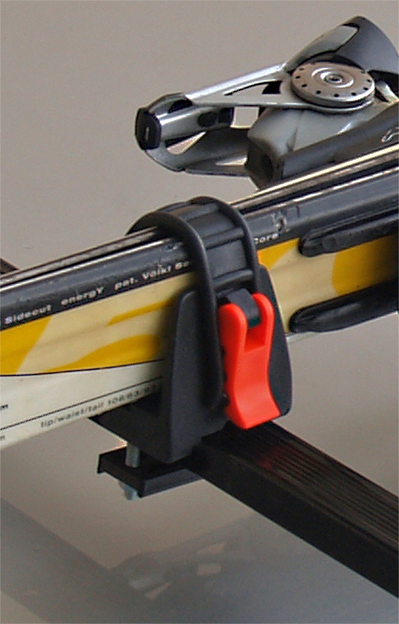 Suport schi Menabo Ski Rack pe bare transversale, 1 pereche schiuri - 2 | YEO