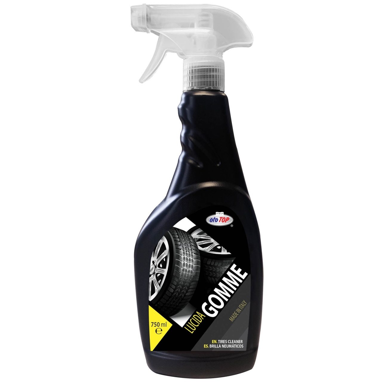 Solutie detailing auto - curatat si intretinere anvelope/cauciucuri Ototop, 750ml