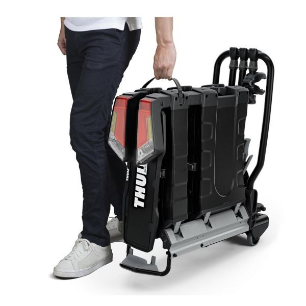 Suport biciclete Thule EasyFold XT 3 NEGRU cu prindere pe carligul de remorcare - pentru 3 biciclete - 3 | YEO