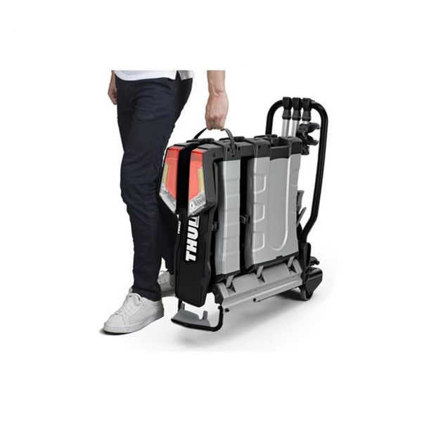 Suport biciclete Thule EasyFold XT 3 cu prindere pe carligul de remorcare - pentru 3 biciclete Thule