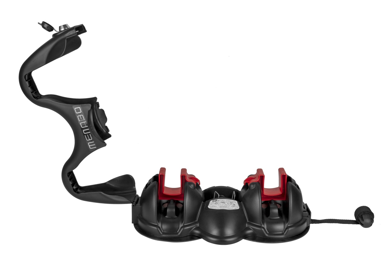 Suport schi Menabo Himalaya cu prindere magnetica, 2 perechi ski + bete - 3 | YEO
