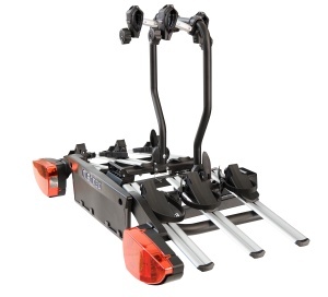 Bike rack Menabo Sirio Plus for 3 bikes tow-bar mounted