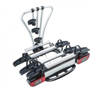 Bike rack Yakima JustClick 3 + Extensie for 4 bikes tow-bar mounted - Img 2