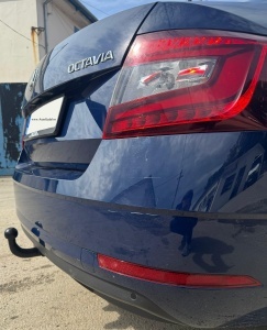 Carlig de remorcare Skoda Octavia IV Sedan 2019-prezent Semidemontabil Hakpol - Img 5