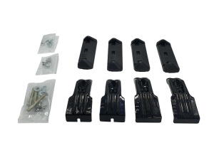 Kit de prindere Menabo FIX064G pentru bare transversale Tema / Tema Aluminiu - Img 1