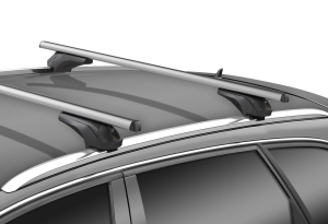 Menabo Ariem Silver roof bars for BMW Serie 3 (F31) Touring 2012-2015 - Img 5