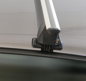 Menabo Delta Silver roof bars for Nissan Leaf (ZE0), 5 doors, model 2016-2018 - Img 2
