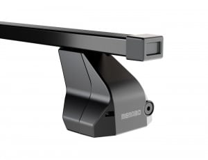 Menabo Omega Steel roof bars for Fiat Doblo Restyling, model 2009-2010 - Img 2