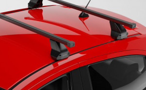 Menabo Omega Steel roof bars for Mercedes C Coupe (C205), 3 doors, model 2015+ - Img 5