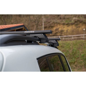 Menabo Sherman Black roof bars for Toyota Avensis (T250) Verso 2006-2009 - Img 20