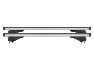 Menabo Sonic Silver roof bars for Seat Leon III (5F) ST 2012+