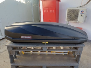 Menabo Starla 500 DUO ABS Dark roof box, 199 x 84 x 41 cm - open box - Img 12