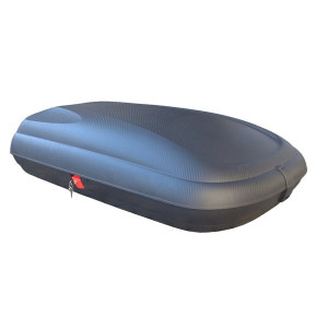 Roof box Carbon Look 400L, Black, 169X79X37