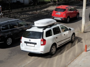 Roof box Menabo Mania 400 ABS White, 164x79x36cm - Img 15