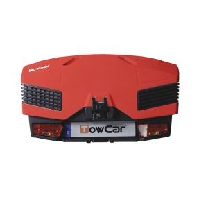 Roof box on tow bar TowBox Evo, Emotion red - Img 2