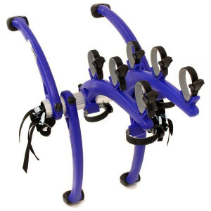 Saris Bones 3 Blue rear bike rack for 3 bikes, fits tailgate or boot lid - Img 4