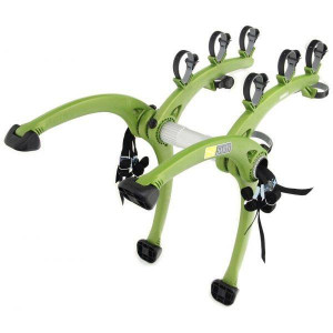Saris Bones 3 Green rear bike rack for 3 bikes, fits tailgate or boot lid - Img 4