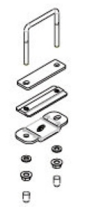 Set suruburi pentru Menabo Raven / Xpress