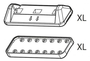 Set tampon de baza XL pentru talpile Menabo Delta / Omega